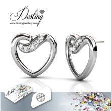 Destiny Jewellery Crystal From Swarovski 925 Sliver Angel Stud Earrings